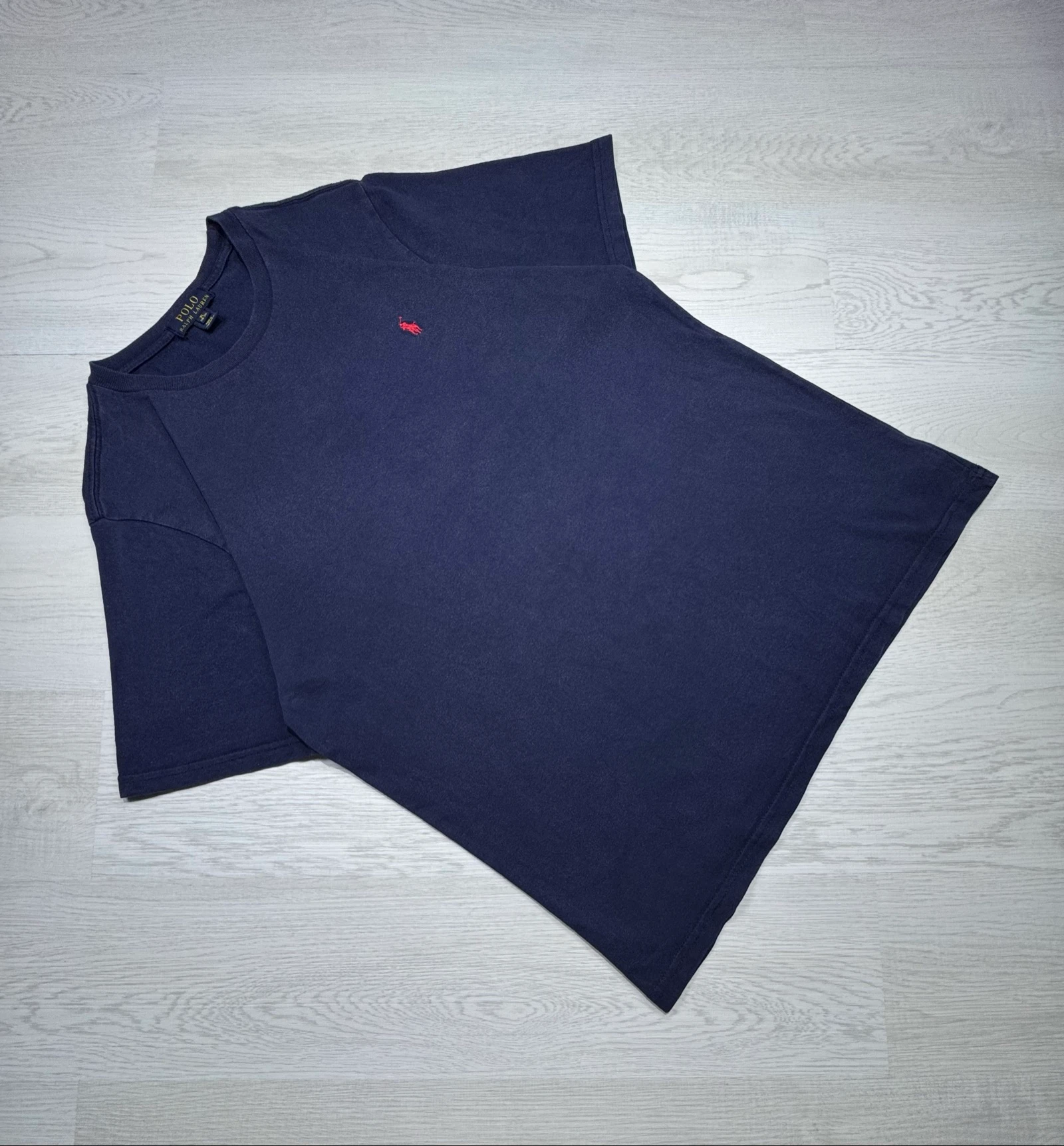 Polo Ralph Lauren Navy T-Shirt Red Pony XL